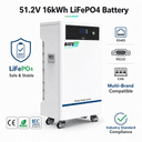 Bateria LiFePO4 de Piso 16kW 314Ah 51,2V - 1