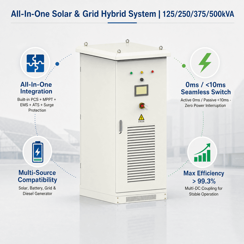 Sistema Solar All-in-One HAG2 125~500kVA - 1