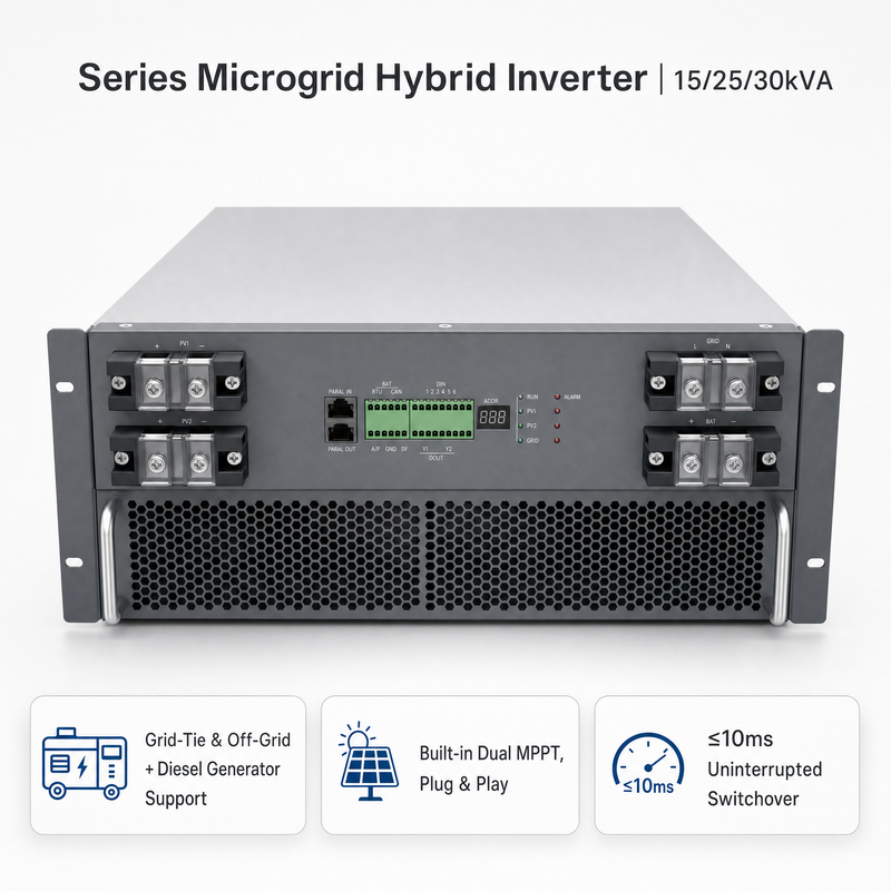 Conversor de Armazenamento de Energia HBPS 15~60kW